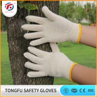 high quality working gloves cotton cosmetic knitted glove